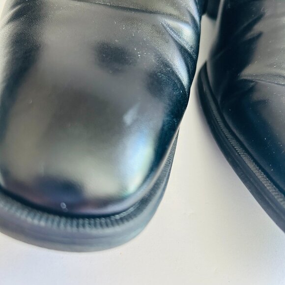 Alfani Mens Andrew Black Lace Up Derby Dress Shoes Size 9.5 M - Picture 5 of 10